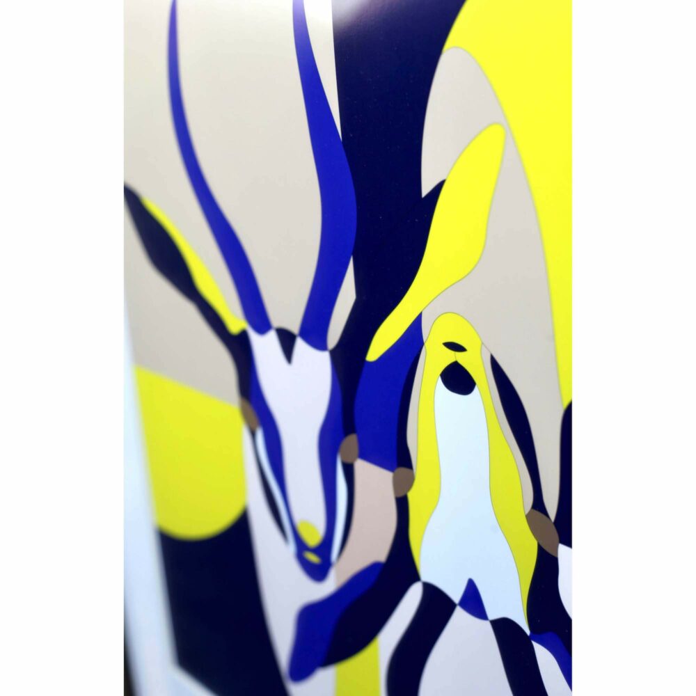 Antilopes _ decoration mmur oeuvre art design impression alto duo design paloma morand monteil