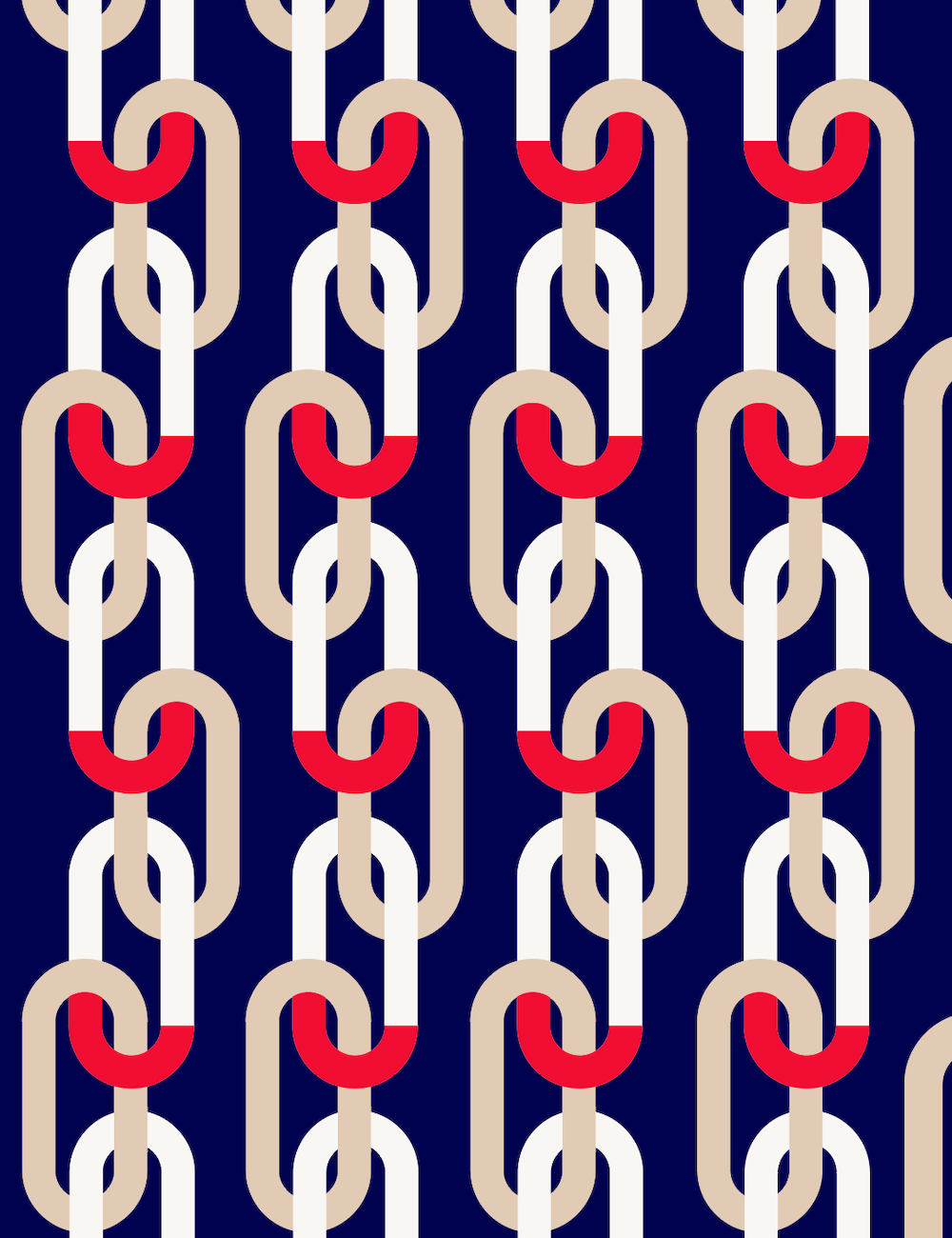 alto duo motif ancre design tissu au metre