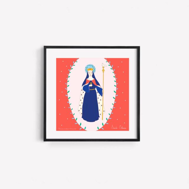 sainte eleonore alto duo paloma morand monteil illustration saint