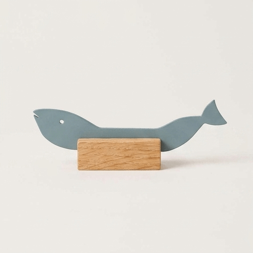 alto duo porte couteau poisson bleu